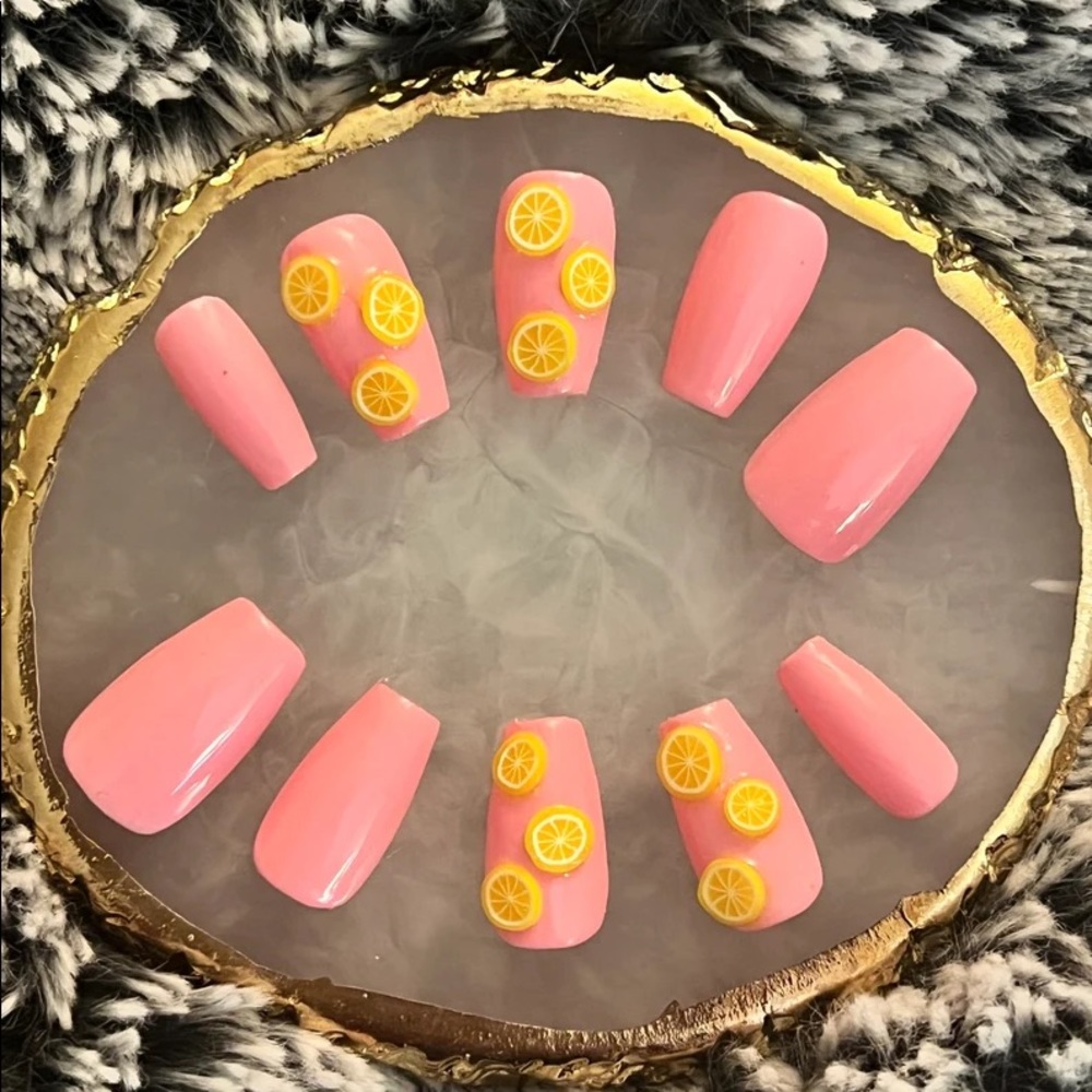 Glue on nails